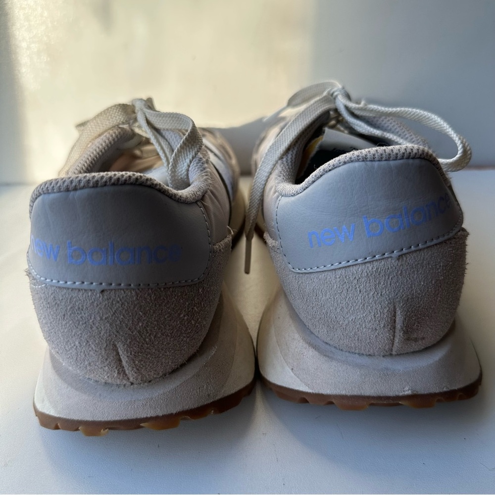 New Balance 237 Grey Light Blue Gum Sole Women's Sneakers Size 7.5 MS237B - Picture 6 of 8